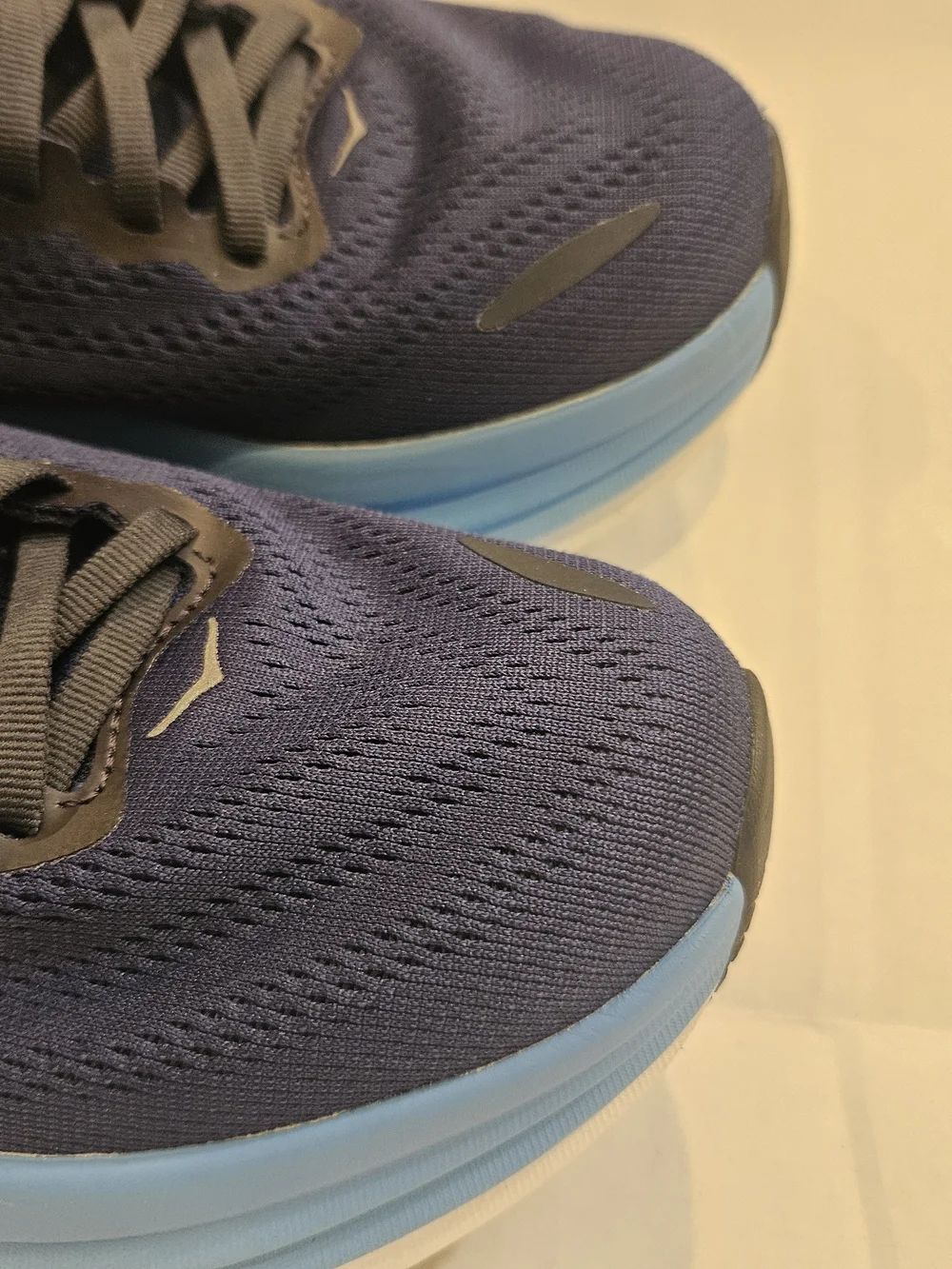 HOKA Bondi 8 Men's Navy Blue Running Shoes Size 7